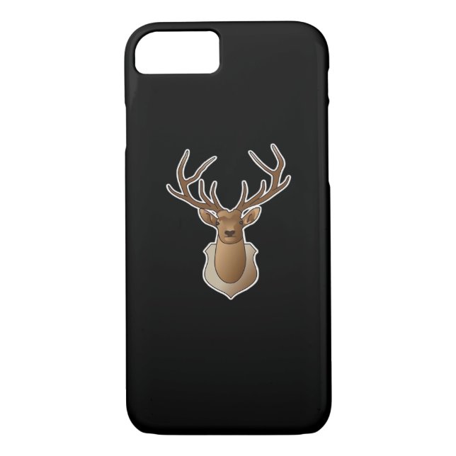 Funda De Case-Mate Para iPhone Oh Deer Minimal Design  (Reverso)