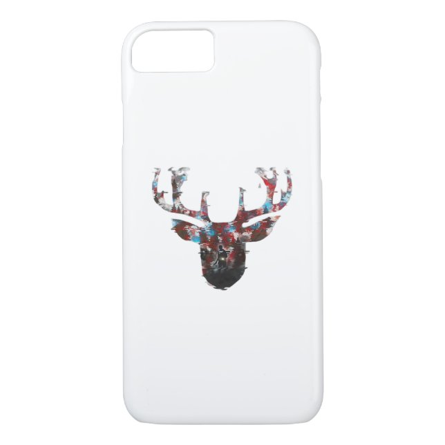 Funda De Case-Mate Para iPhone Oh Deer Minimal Style  (Reverso)