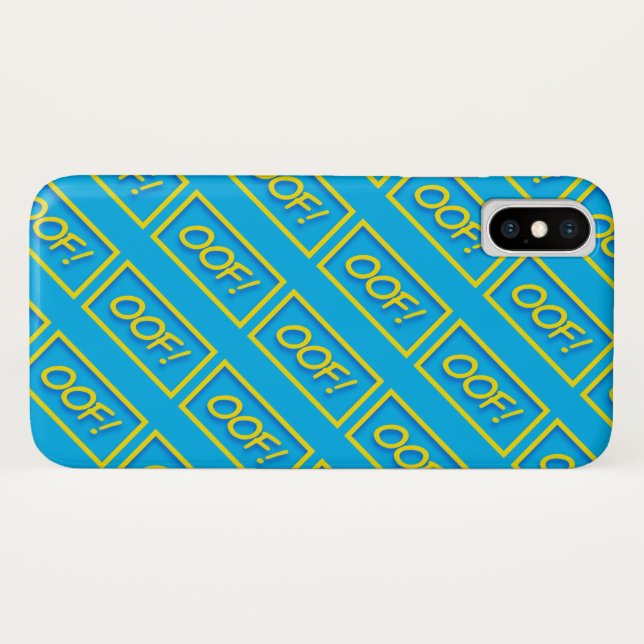 Funda De Case-Mate Para iPhone ¡Oh! Gamer dice cita (Reverso (horizontal))