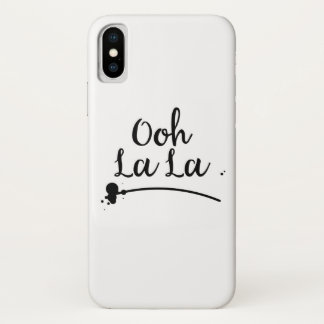 Funda Para iPhone X Oh La La
