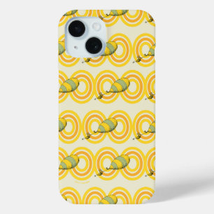 Funda Para iPhone 15 Oh, los lugares a los que irás   Patrón naranja