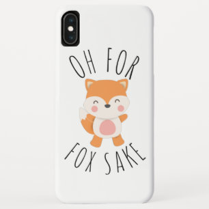 Funda Para iPhone XS Max Oh por Fox Sake
