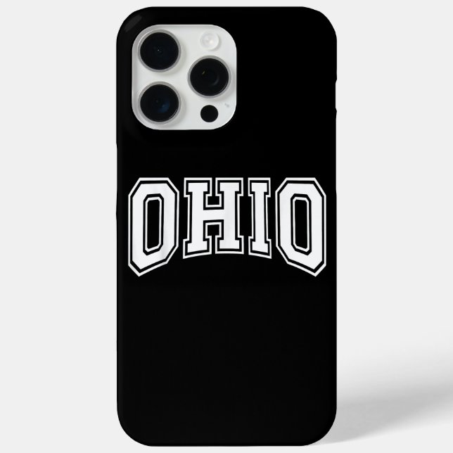 Funda De Case-Mate Para iPhone Ohio OH USA (Reverso )
