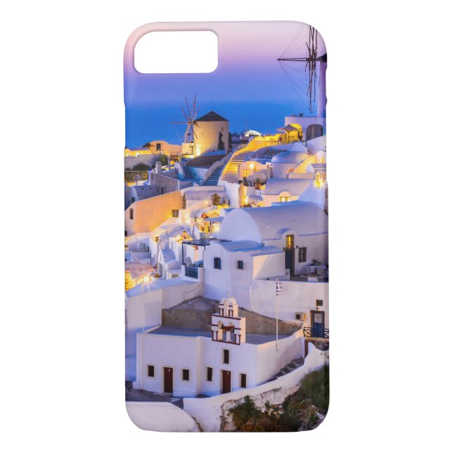 Funda De Case-Mate Para iPhone Oia Santorini (Reverso)