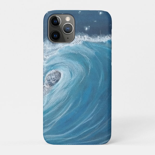 Funda De Case-Mate Para iPhone Oil pastel wave for phone case (Reverso)