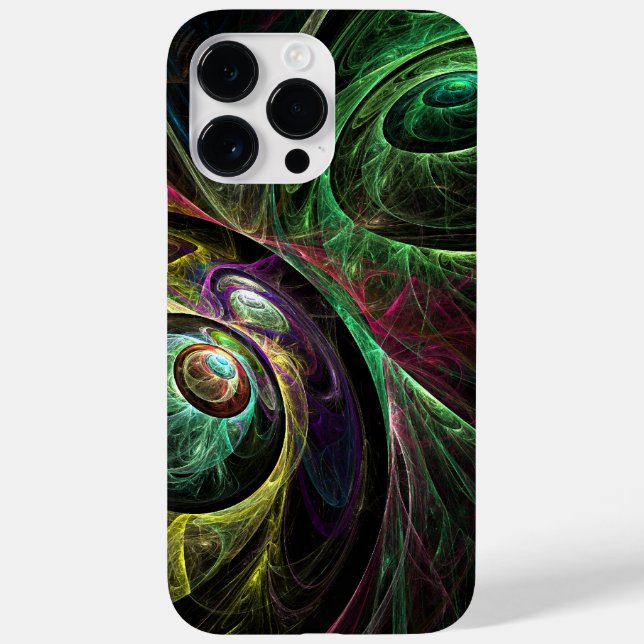 Funda De Case-Mate Para iPhone Ojo a ojo Resumen arte (Reverso)