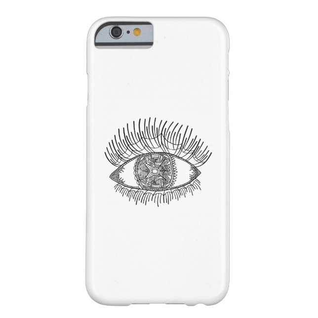Funda De Case-Mate Para iPhone Ojo inspirado (Reverso)