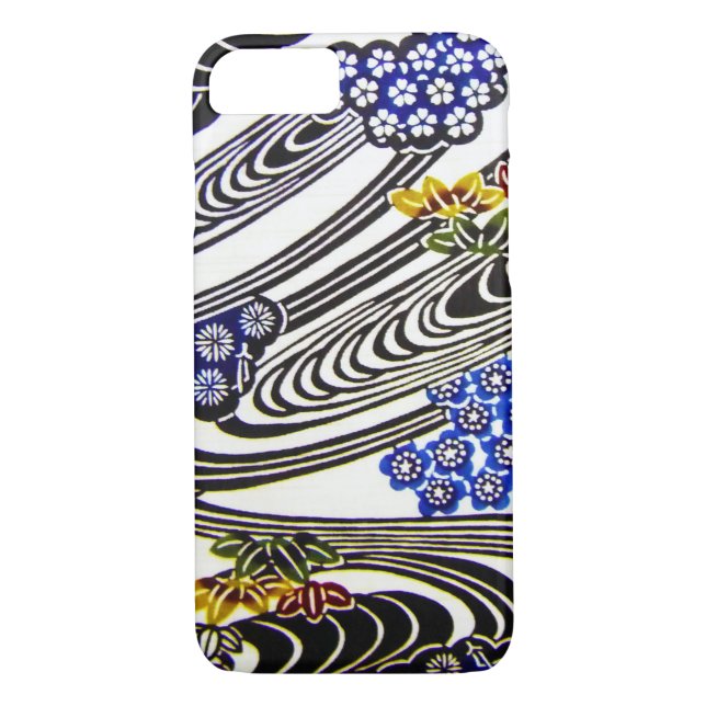 Funda De Case-Mate Para iPhone Ojo japonés okinawense (Bingata) (Reverso)