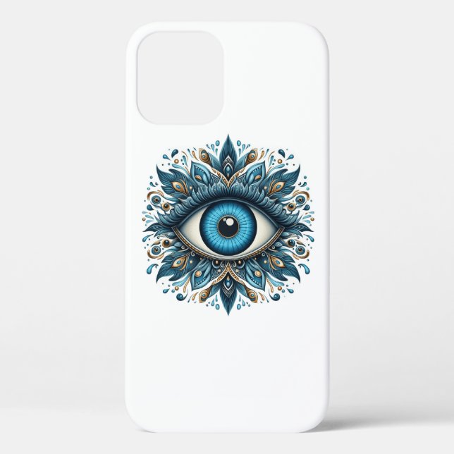 Funda De Case-Mate Para iPhone Ojo malvado (Reverso )