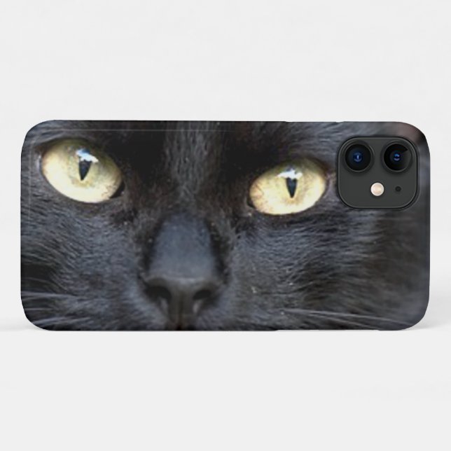 Funda De Case-Mate Para iPhone Ojos de gato (Reverso (horizontal))