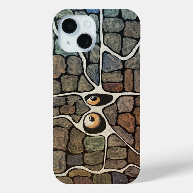 Funda De Case-Mate Para iPhone Ojos en la pared estuche para iPhone / iPad (Reverso )