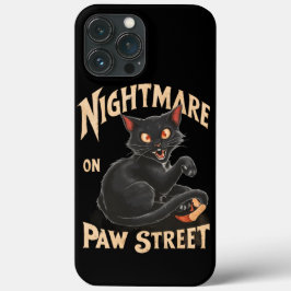 Funda Para iPhone 13 Pro Max Ojos rojos y sombras aterradoras