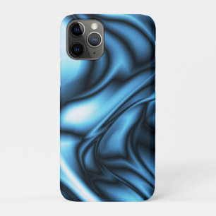 Funda Para iPhone 11 Pro Ola de seda azul