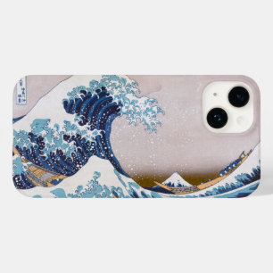 Funda Para iPhone 14 De Case-Mate Ola de tsunami frente a Kanagawa Japón por Hokusai