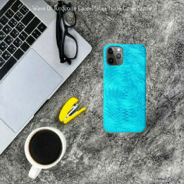 Funda Para iPhone 11 Pro Ola De Turquesa
