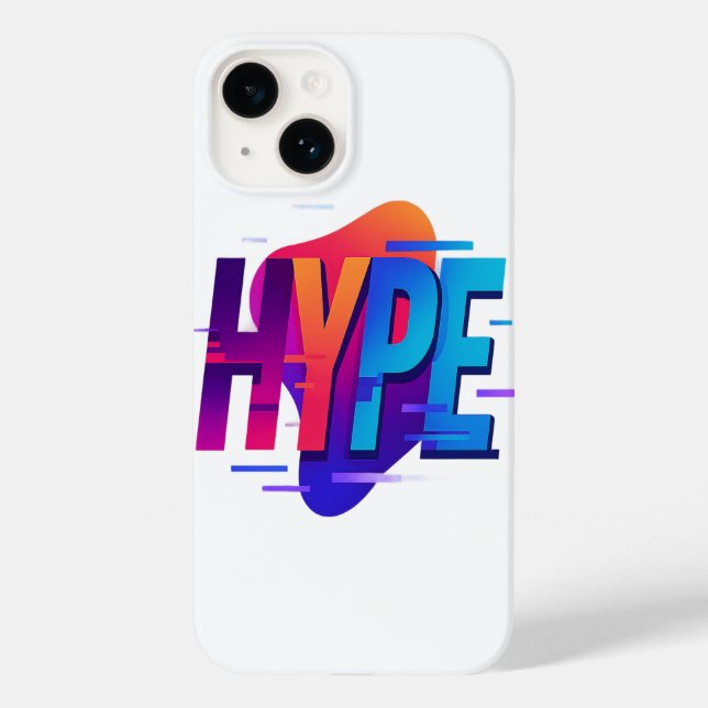 Funda De Case-Mate Para iPhone OLA HYPE - Espectro eléctrico (Reverso )