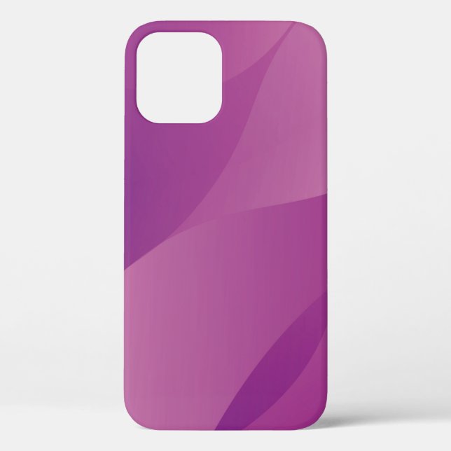 Funda De Case-Mate Para iPhone Olas abstractas. Backgr de estilo de tecnología fu (Reverso )