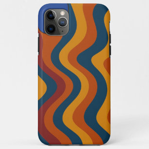Funda Para iPhone 11 Pro Max Olas abstractas coloridas Funda-mate