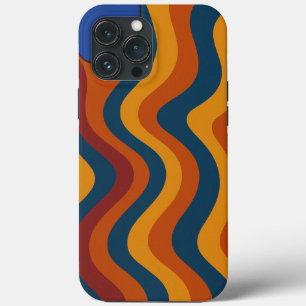 Funda Para iPhone 13 Pro Max Olas abstractas coloridas Funda-mate