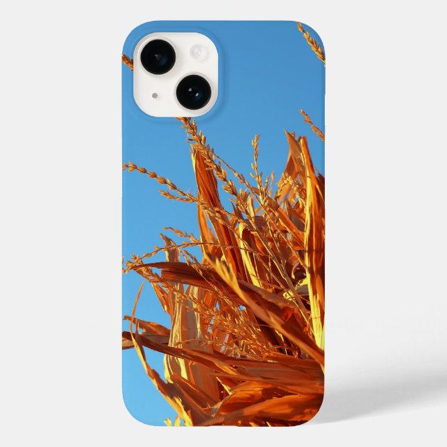 Funda De Case-Mate Para iPhone Olas ámbar (Reverso )