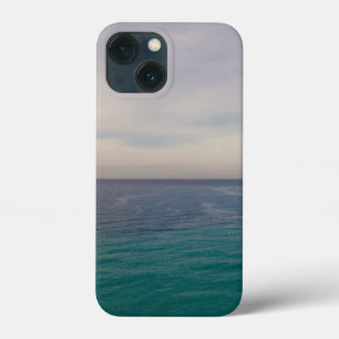 Funda Para iPhone 13 Mini Olas-azules-vacaciones-agua-mar-