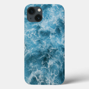 Funda Para iPhone 13 Olas del océano azul