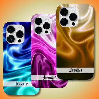 Funda Para iPhone 14 Pro De Case-Mate Olas doradas de seda