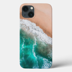 Funda Para iPhone 13 Olas en la playa de Sandy