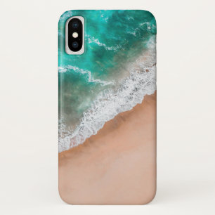 Funda Para iPhone X Olas en la playa de Sandy