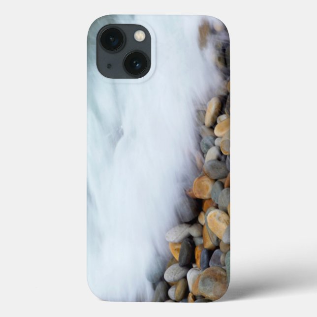 Funda De Case-Mate Para iPhone Olas que se rompen en piedras, Tsitsikamma (Reverso)