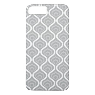 Funda Para iPhone 8 Plus/7 Plus Olas Retro Grises