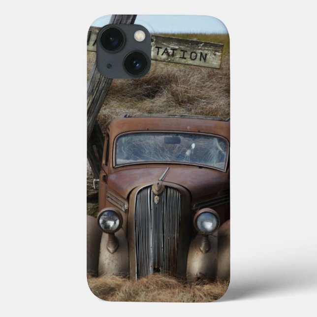 Funda De Case-Mate Para iPhone Old car (Reverso)
