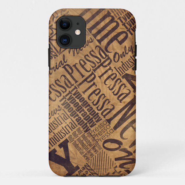 FUNDA DE Case-Mate PARA iPhone OLD NEWSPAPER (Reverso)