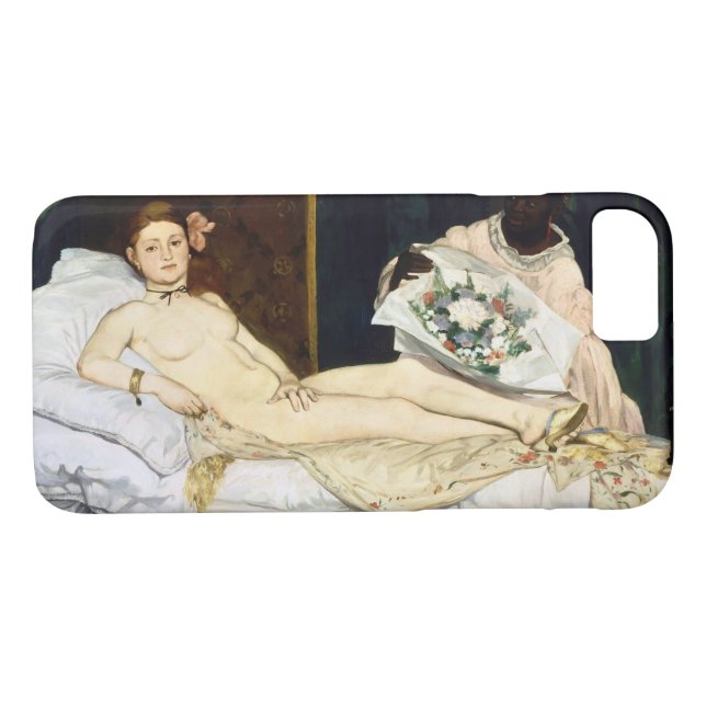 Funda De Case-Mate Para iPhone Olimpia, Edouard Manet, 1863 (Reverso (horizontal))