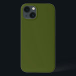 Funda Para iPhone 13 Olive Green Decor Easily Customize This<br><div class="desc">This custom product is available in an olive green decor for yourself or as a gift sure to make an impression in all occasions. Click on the "Customize it!" button or link you find on this product page to reveal a set of user friendly designing tools to customize this product...</div>