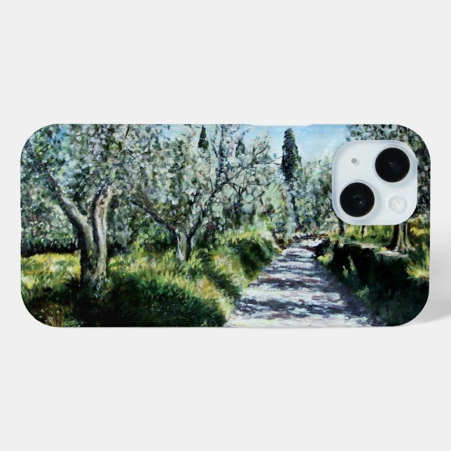 FUNDA DE Case-Mate PARA iPhone OLIVOS EN RIMAGGIO (Reverso (Horizontal) )