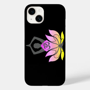 Funda Para iPhone 14 De Case-Mate OM Namaste Espíritu Lotus Flor Yoga Pose