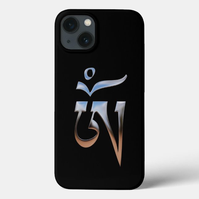 Funda De Case-Mate Para iPhone Om tibetano (Reverso)