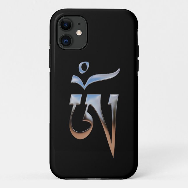 Funda De Case-Mate Para iPhone Om tibetano (Reverso)