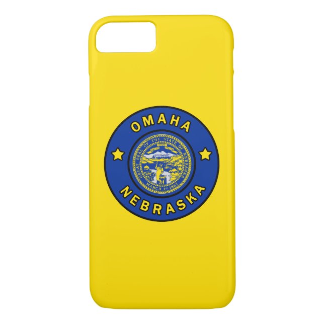 Funda De Case-Mate Para iPhone Omaha Nebraska (Reverso)