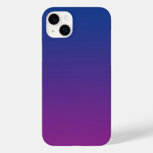 Funda Para iPhone 14 Plus De Case-Mate Ombre azul marino y púrpura