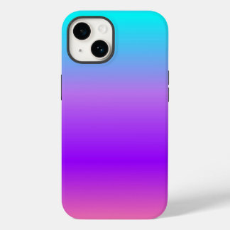 Funda Para iPhone 14 De Case-Mate Ombre azul púrpura