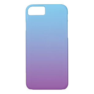 Funda Para iPhone 8/7 Ombre azul y púrpura
