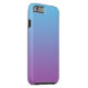 Funda De Case-Mate Para iPhone Ombre azul y púrpura (Reverso/Derecha)