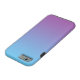 Funda De Case-Mate Para iPhone Ombre azul y púrpura (Parte inferior)