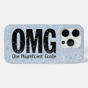 Funda Para iPhone 15 Pro OMG: Un magnífico portero (hockey)