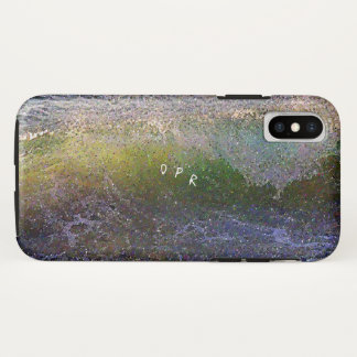 Funda Para iPhone X Onda oceánica abstracta