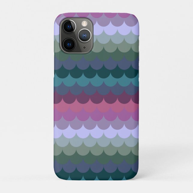 Funda De Case-Mate Para iPhone Ondas coloridas (Reverso)