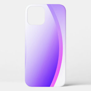 Funda Para iPhone 12 Ondas creativas. Backgr de estilo de tecnología fu