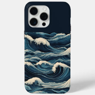 Funda Para iPhone 15 Pro Max Ondas de tsunami